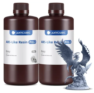 3D-Druckerharz ABS-Like Pro 2, grau, 2 kg, hohe Präzision