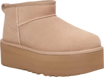 Produktbild von Ugg Classic Ultra Mini Platform Sand - Damenstiefel - 1135092-SANDugg classic mini, uggs kaufen, uggs stiefel, uggs damen, uggs verkauf damen, uggs clearance uggs bestellen, uggs damen verkauf, uggs angebot, ugg mini verkauf, günstige uggs