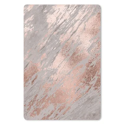 Produktbild von MuchoWow® Mauspad Mousepad Marmor - Grau - Rosa - Gold 40x60 cm - Mousepads - Maus Mat - Pad - Mausunterlage - Schreibtisch Accesoire
