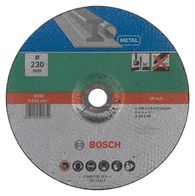 Produktbild von Trennscheibe gekröpft, Metall D= 230 mm