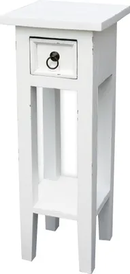 Produktbild von LioLiving® LIO Telefonkonsole *Orkney* antikweiss (#400016)