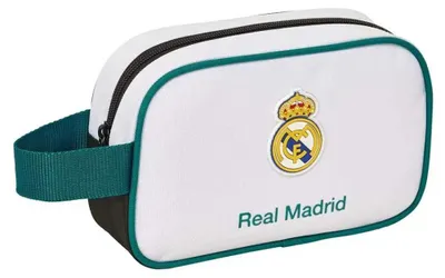 Produktbild von Safta Real Madrid 26/27 5l 22x8x13.5 Cm Kulturbeutel Weiß Kinder Weiß One Size
