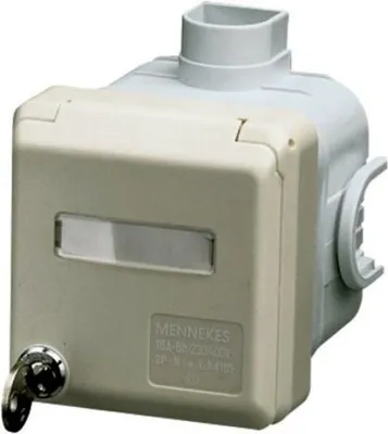 Obrázek produktu pro Mennekes CEE-UP-STECKDOSE 400V-5X16A (4185 BESCHR.+SCHLOSS)