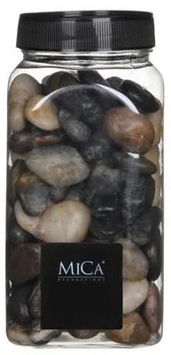 Image de Mica Décorations Pierres brunes, 1 kg