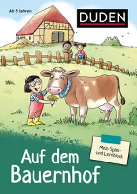 Produktbild von Mein Spiel- und Lernblock 2 - Auf dem Bauernhof