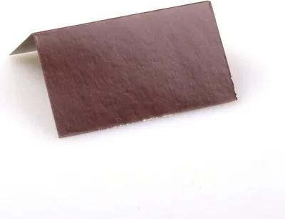 Produktbild von Tischkärtchen - braun - 65x38mm - 48 Stück - 56007 88
