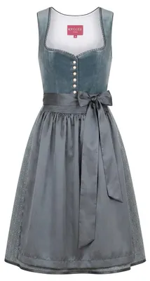 Produktbild von Dirndl Hannelin 70cm Länge blau 30