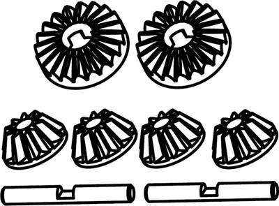 Produktbild von Amewi Differential Getriebe Zahnräder
