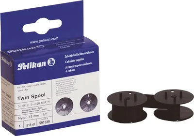 Produktbild von Pelikan 591339, Canon/Facit/Sharp, Schwarz, China, 20 g, 6 m, 13mm
