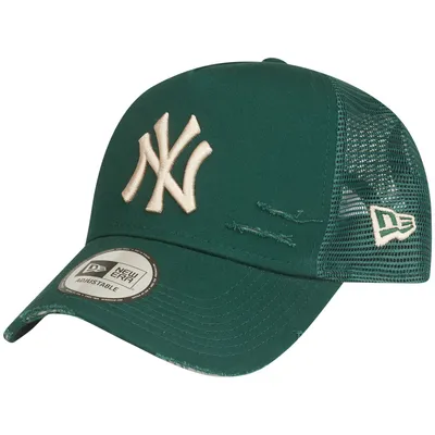 Zdjęcie produktu dla Czapka New Era Mesh Trucker Cap DISTRESSED New York Yankees forest