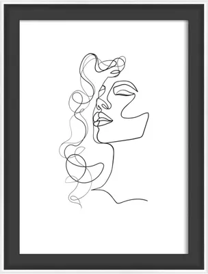 Produktbild von Walther Holzrahmen Silhouette 13x18 cm schwarz