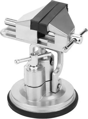 Produktbild von Famanu Mini Werkbank-Schraubstock - 360 Grad drehbar und korrosionsbeständig