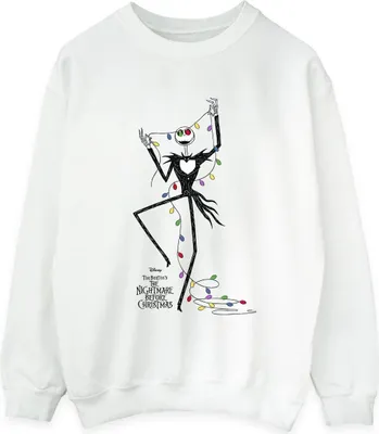 Immagine prodotto di The Nightmare Before Christmas - Felpa da uomo BI54556 (L) (Bianco)