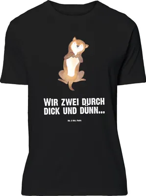 Produktbild von Mr. & Mrs. Panda Tshirt Hund Streicheln - Schwarz - Geschenk, S T-Shirt, Kraulen, Hunde, Sprüche, Jersey-Shirt, Lustiges, Spruch-Shirt, Bauch, Süß