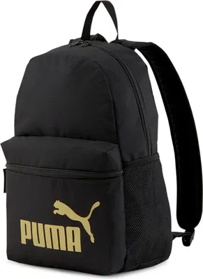 Produktbild von PUMA Phase Backpack PUMA BLACK-GOLDEN LOGO -
