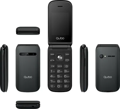 Produktbild von Qubo X-209 4g Mobiltelefon Schwarz Schwarz One Size