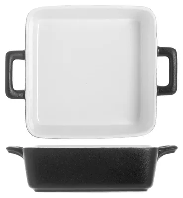 Obrázek produktu pro H&H čtvercová zapékací mísa se 2 kameninovými uchy, 19 x 6,5 cm
