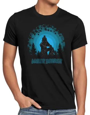 Produktbild von style3 Water Bender Herren T-Shirt