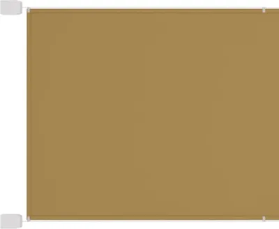 Obrázek produktu pro vidaXL Vertikální markýza béžová 60x600 cm Oxford Fabric