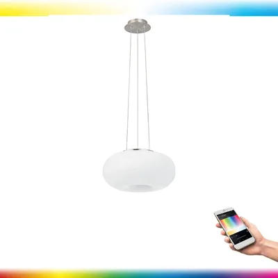 Produktbild von EGLO OPTICA-C, 1 Glühbirne(n), LED, 3450 lm, IP20, Edelstahl, Weiß