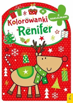 Produktbild von Renifer. Kolorowanka z wykrojnikiem - Opracowanie zbiorowe