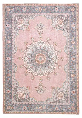 Zdjęcie produktu dla Dywan vintage - Lily Medallion Różowy