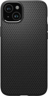 A black phone case with a textured pattern.
