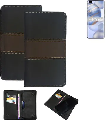 Produktbild von K-S-Trade Hülle Handyhülle kompatibel mit Huawei Honor 30 Pro+ Schutzhülle Walletcase Bookstyle Tasche Schutz Case Handytasche Wallet Cover