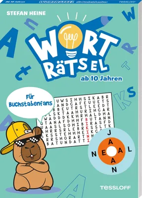 Produktbild von Worträtsel für Buchstabenfans