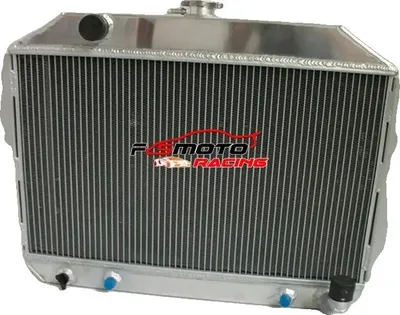 Obrázek produktu pro Chladič, hliníková konstrukce, 22,5" x 15,5" x 3", vhodný pro Datsun 240Z/260Z z let 1970-1975, třířadé provedení, 1,5" vstup a 1,25" výstup