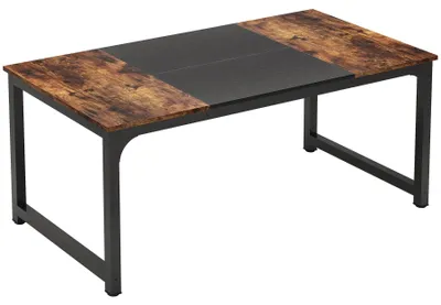 Produktbild von Großer Laptop-Schreibtisch - 70" x 31" - Rechteckiger Stehpult - Moderner Computerarbeitsplatz - Bürotisch