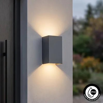 Produktbild von Salbertand Wandlampe aus Metall in Anthrazit