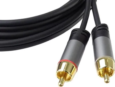 Produktbild von PremiumCord HQ Shielded 2x Cinch-2x Cinch M/M 1,5 m Audiokabel