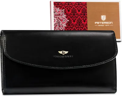Produktbild von Ledergeldbörse PTN 2537-BO-6754 SCHWARZ