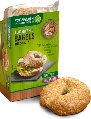 Produktbild von Bagels mit Sesamsaat Glutenfrei 150g
