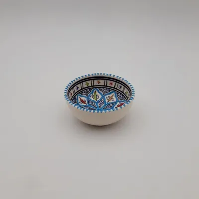 Image de Bol Bakir turquoise - D 10 cm