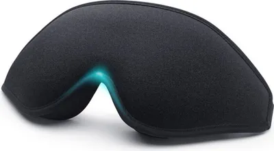 Image de INF Masque de sommeil 3D doux pour les yeux Le noir