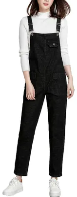 Immagine prodotto di Elzusha - Tuta in denim casual da donna, modello ampio