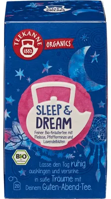 Obrázek produktu pro Teekanne Organics Spánek a sny organický bylinný čaj s meduňkou 34g