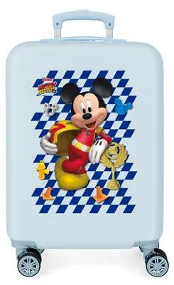 Productafbeelding van Disney Wheels handbagage, lichtblauw, 38x55x20 cm, Mickey-koffer