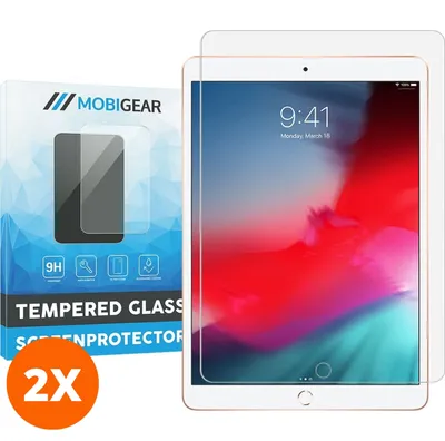 Produktbild von Mobigear iPad Pro 10.5 Zoll (2017) Panzerglas Gehärtetes Glas Displayschutz - Hüllenfreundlich (2er Pack)