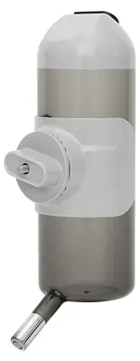 Produktbild von Tränke Hundetränke Katzentränke - 700 ml - Auslaufsicher - Käfig - Grau - Wasserspender für Hunde, Katzen und Kaninchen