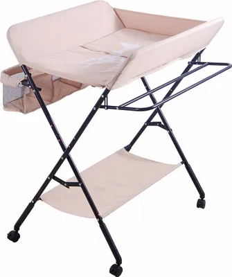 Produktbild von WYCTIN Wickeltisch Wickelauflage Mulde Kommode Unterlage Wickeln Baby Kind (KLAPPBAR)Hellrosa