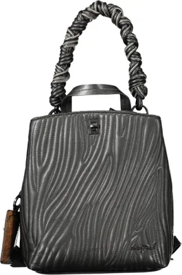 Image de Sac à dos pour femme Mini Noir avec sangles amovibles et compartiments