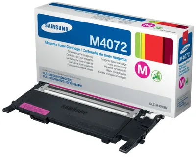 Obrázek produktu pro Samsung Purpurová originální tonerová kazeta CLT-M4072S, 1000 str., Purpurová, 1 kusů