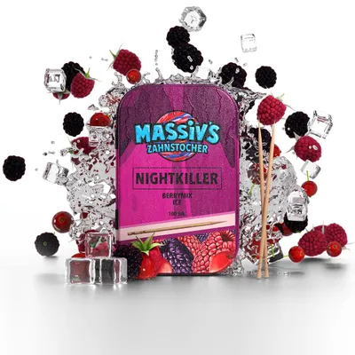 Image de Cure-dents miracle Massiv's Nightkiller Pack 100 pièces