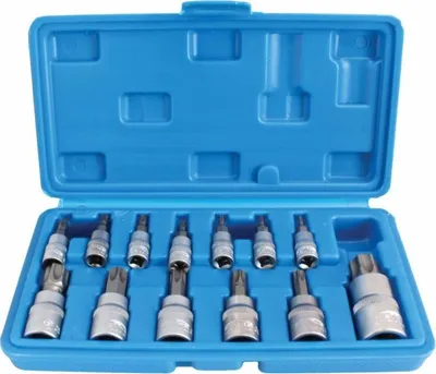 Produktbild von Sternprofil-Steckschlüssel 1/4"-3/8”-1/2", 10-tlg.