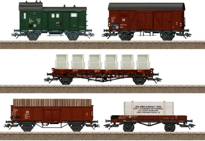 Produktbild von Trix 24075 H0 5er-Set Güterwagen der DR