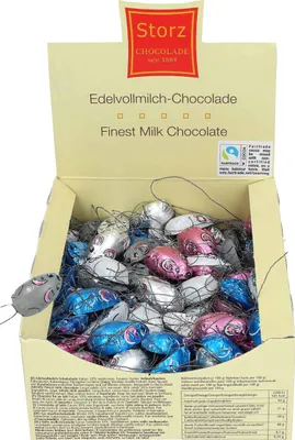 Produktbild von Storz 150er SET Süße Mäuse, lose, 937,5 g (150 x 6,25 g) / Schokolade
