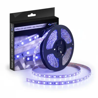 Obrázok produktu pre MasterLED LED pásik modrý 12 V 5 m SMD 2835 300 LED IP20 stmievateľný